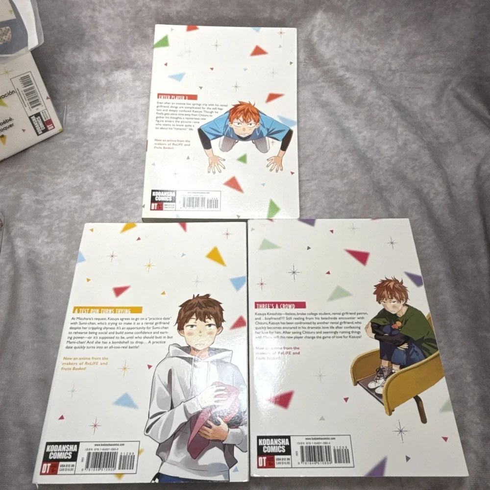 Rent-A-Girlfriend Manga English Volumes 1-13‎ Kodansha Comics Reiji Miyajima EUC